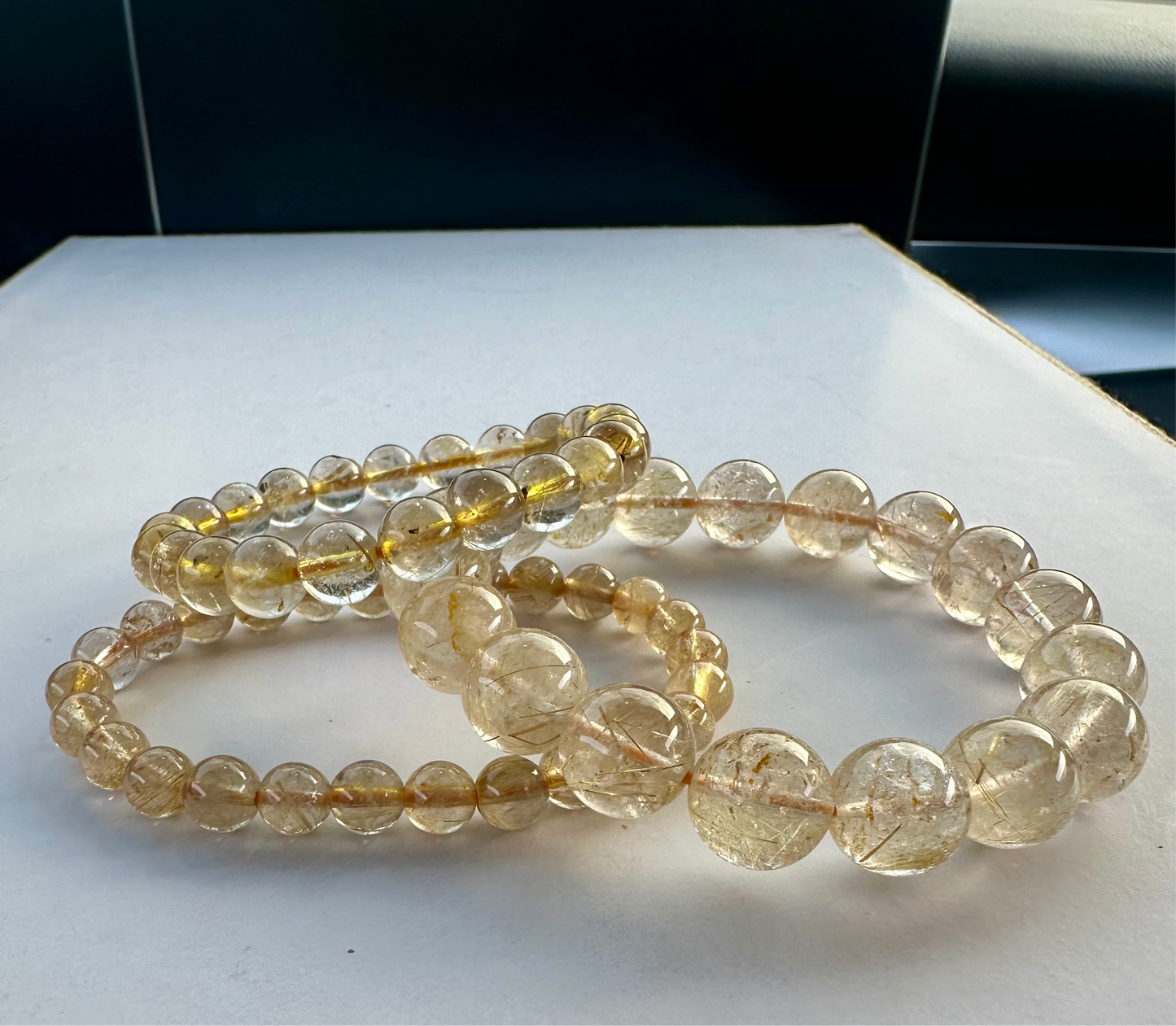 Golden Rutilated Bracelet