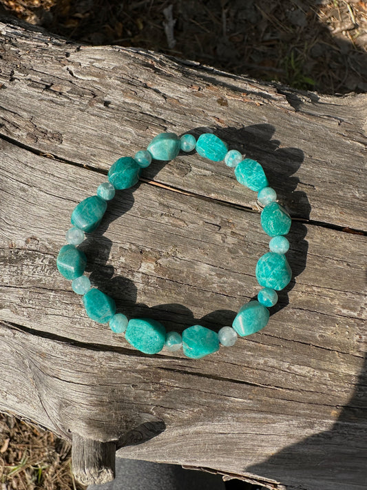 Green Amazonite Bracelet